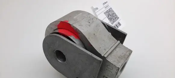 Mercedes-Benz C W204 Rear differential mounting bracket A2043500215