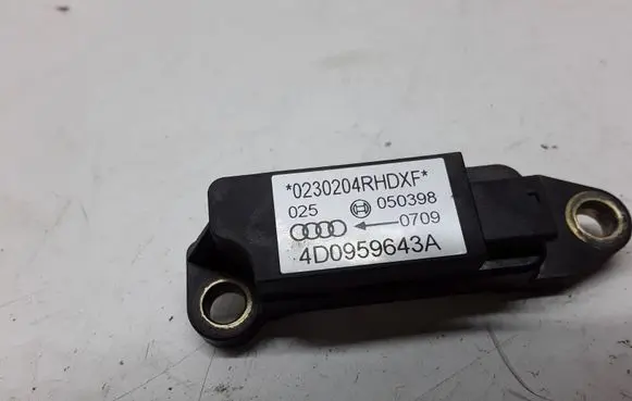 Audi A8 S8 D2 4D Airbag deployment crash/impact sensor 4D0959643A