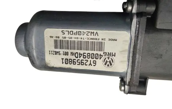 Volkswagen Polo Sliding door electric window regulator 6Y2959801