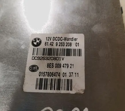 BMW 3 E90 E91 Gearbox control unit/module 6142925320801 8ES00947921 015780647401