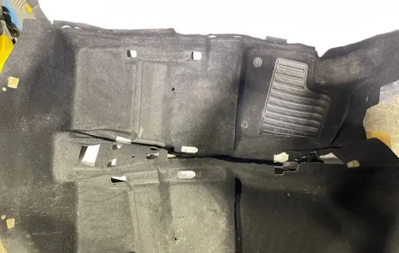 Opel Corsa F Front floor carpet liner 