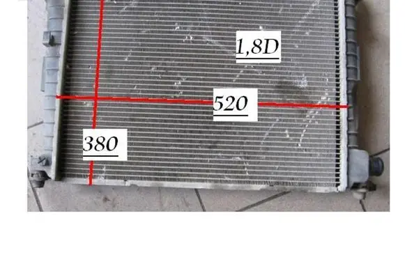 Ford Fiesta Coolant radiator BK218005CB