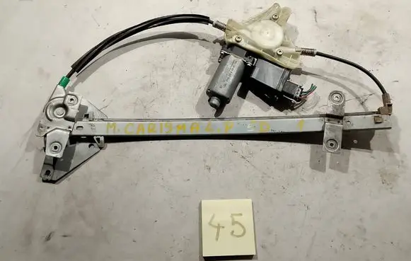Mitsubishi Carisma Front door window regulator with motor MR221425