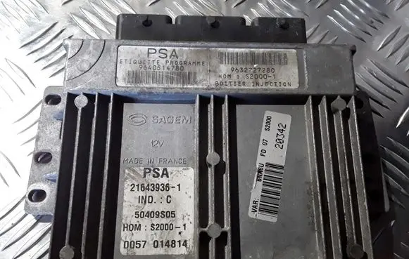 Citroen Xsara Picasso Engine control unit/module 9640514780 9632727280