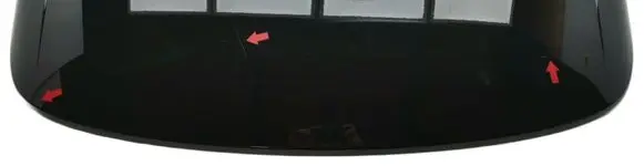 Volkswagen ID.7 Rear window tailgate spoiler 14B827933A LY9T