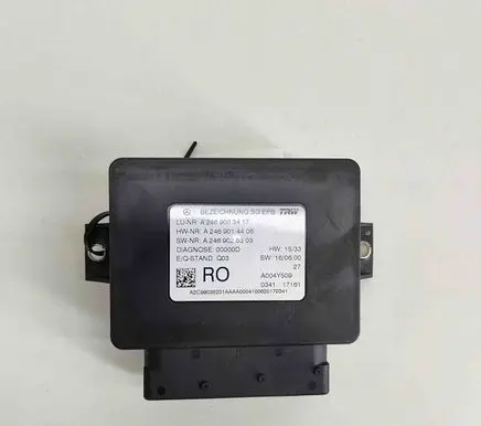 Mercedes-Benz CLA C117 X117 W117 Rear brake EMF control unit/module A2469014406 A2469028303