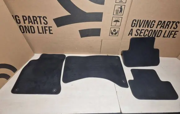 Audi A4 S4 B8 8K Car floor mat set 8K1863691 8K1863691B 8K0864450