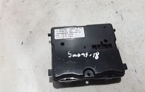 Smart ForFour II W453 Air conditioning/heating control unit 285252736R