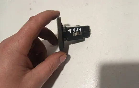 Opel Vectra C Hazard light switch 13549900