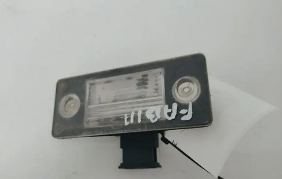 Number plate light