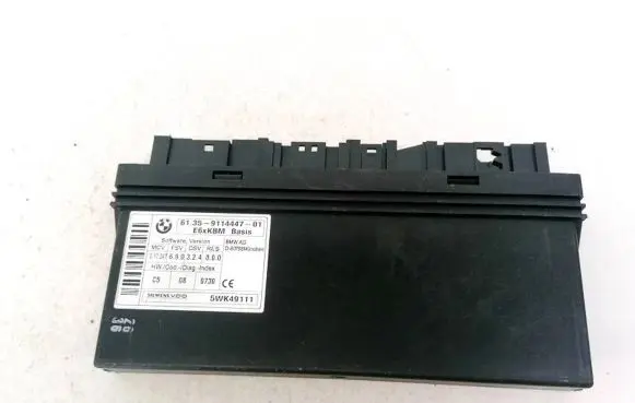 BMW 5 E60 E61 Comfort/convenience module 6135911444701 61.35-9114447-01