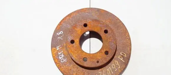 Mazda Premacy Front brake disc ventiliuojamas