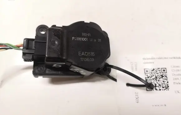 Citroen C5 Intake manifold valve actuator/motor P2861001UA31