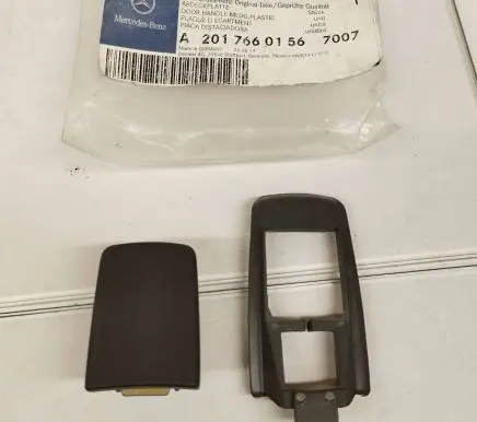 Mercedes-Benz 190 W201 Rear door interior handle 2017660156 20176601567007