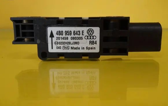Airbag deployment crash/impact sensor