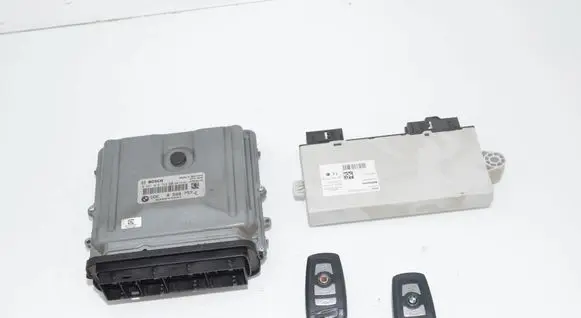 BMW 5 GT F07 Engine ECU kit and lock set 8509757 13618509757 13618509333