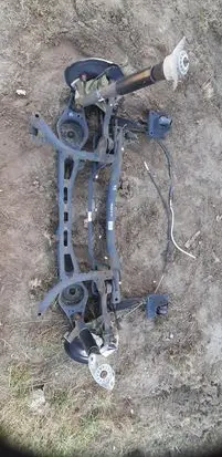 Volkswagen Cross Touran I Rear axle beam with reductor 1K0505315BH