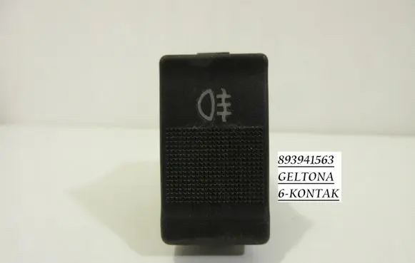 Fog light switch