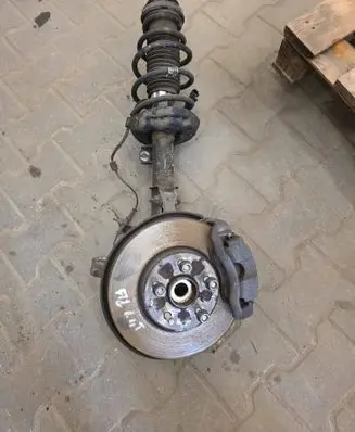 Opel Astra J Front shock absorber with coil spring 