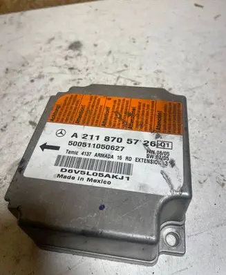 Mercedes-Benz E W211 Airbag control unit/module 2118705726 500511050627