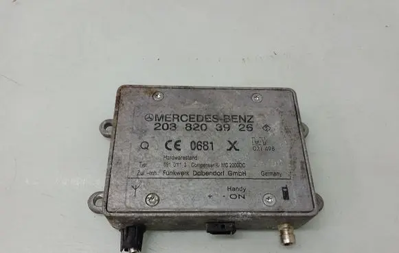 Mercedes-Benz E W210 Aerial antenna amplifier 2038203926