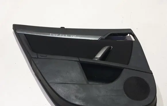 Peugeot 407 Rear door card trim 9645551077