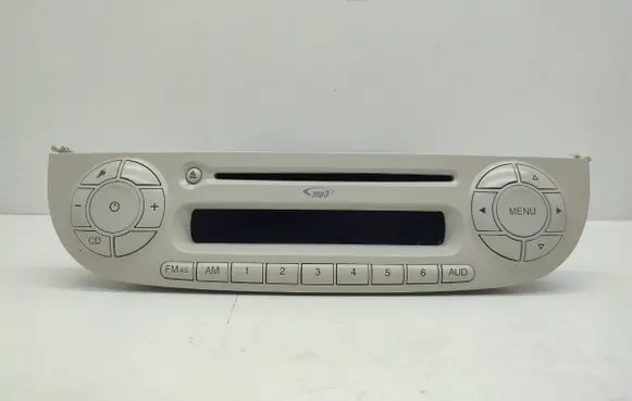 Fiat 500 Navigation unit CD/DVD player 7646383316