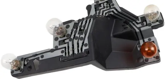 Jaguar X-Type Tail light bulb cover holder 89021772