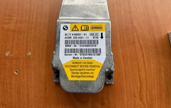 BMW 5 E60 E61 Airbag control unit/module 9160557 65779160557