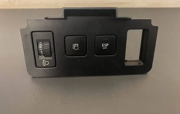 Citroen C4 II Headlight level height control switch 96366692XT 95835T02