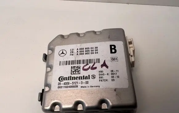 Mercedes-Benz C W204 Windshield/windscreen camera A0009050438