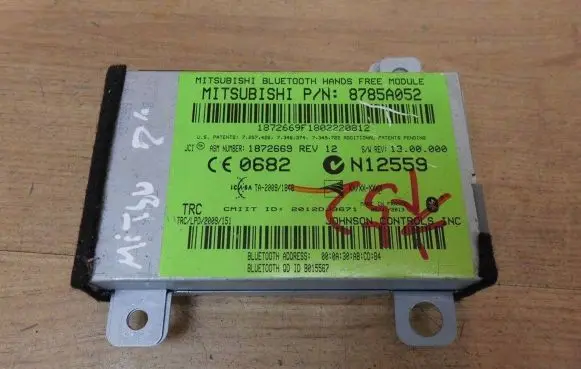 Mitsubishi Outlander Bluetooth control unit module 8785A052