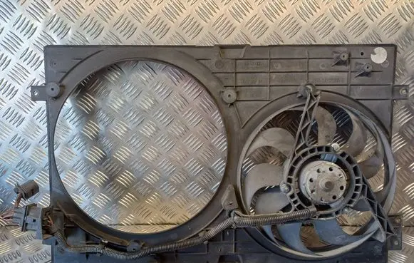 Volkswagen Bora Electric radiator cooling fan 1J0121207M 1J0121205B