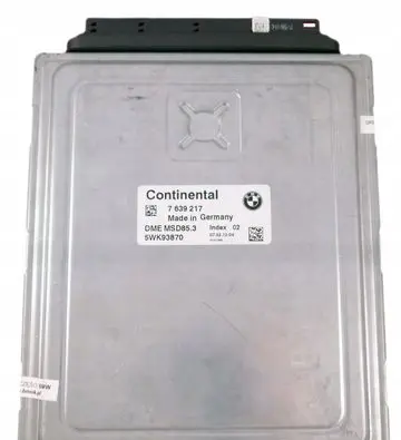 BMW X5M E70 Engine ECU kit and lock set 7639217
