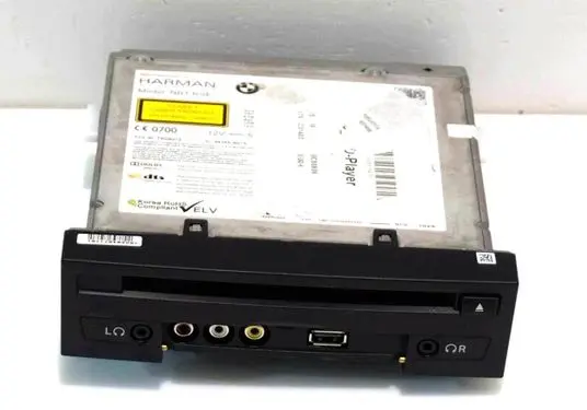 Navigation unit CD/DVD player
