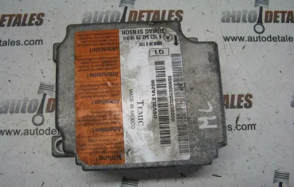 Mercedes-Benz ML W163 Airbag control unit/module A1635422918