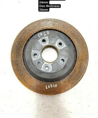 Chevrolet Corvette C7 Rear brake disc 2098182