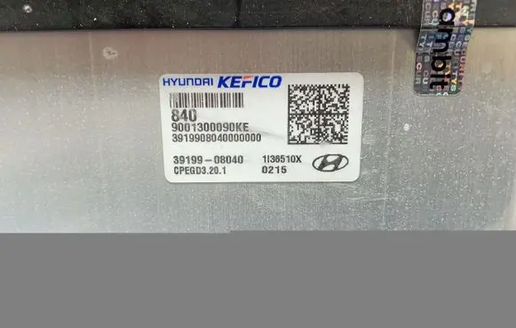 Hyundai i30 Engine control unit/module ECU 39199-08040