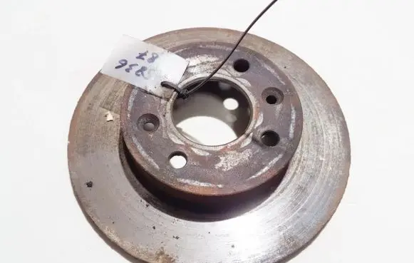 Renault Megane I Front brake disc neventiliuojamas