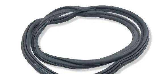 Porsche Taycan 9J1 Trunk rubber seal (body) 