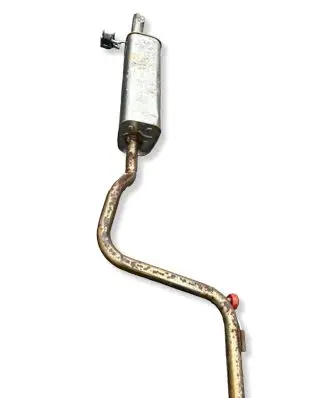 Volkswagen Polo VI Muffler/silencer 2Q0253611N