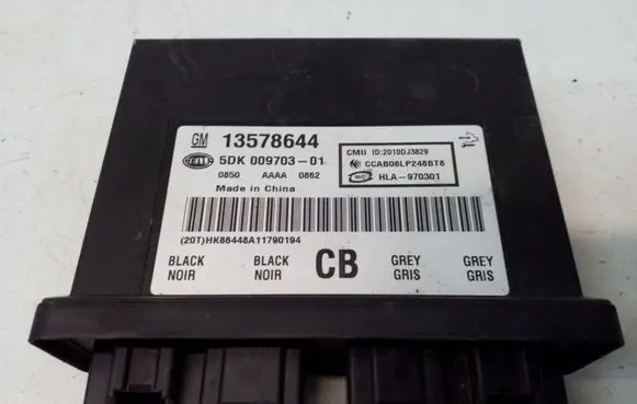 Chevrolet Volt I Other control units/modules 13578644 5DK00970301