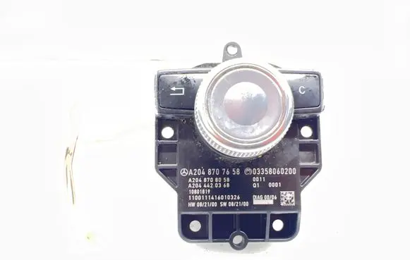 Mercedes-Benz C W204 Multifunctional control switch/knob A2048707658 A2048708058 A2044420368