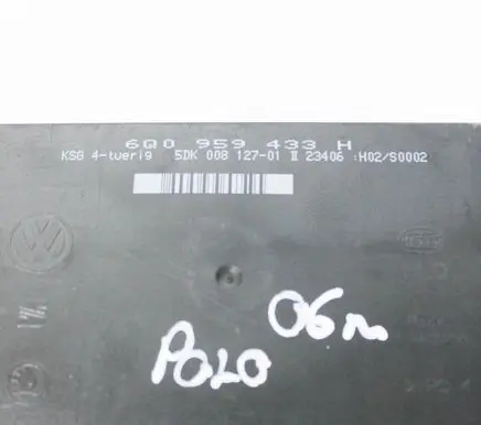 Volkswagen Polo Central body control module 6Q0959433H
