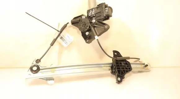 Front window lifting mechanism without motor