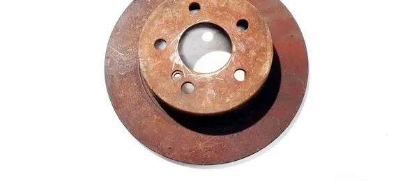 Mercedes-Benz C AMG W204 Rear brake disc neventiliuojamas