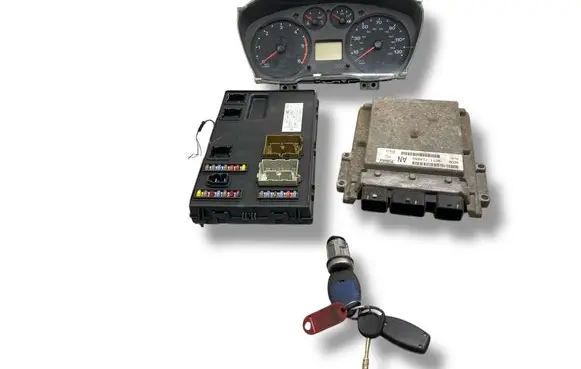 Ford Transit Engine ECU kit and lock set 6C1112A650AN 8C1T10849DC 8C1T14A073BC