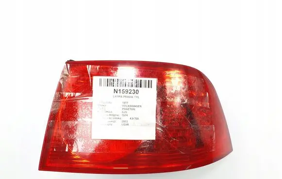 Volkswagen Phaeton Rear/tail lights