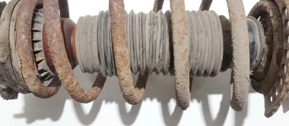 Front coil spring