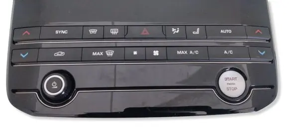 Jaguar F-Pace Climate control unit GX6318C858HE
